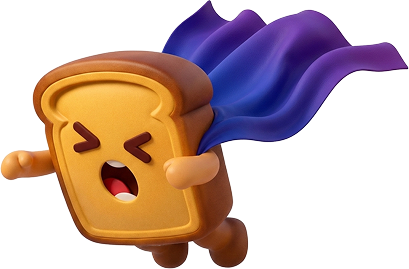 FlyingToast mascot